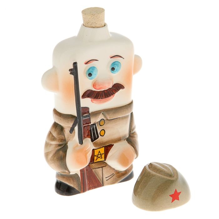 Штоф "Стрелок" 0,35 в книге фарфор