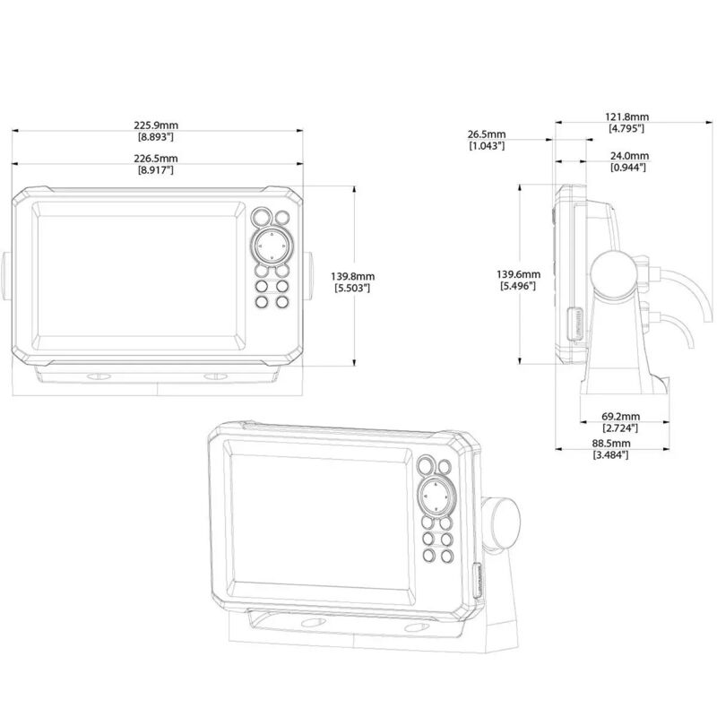 Эхолот Eagle 7, датчик TripleShotHD 000-16121-001 Эхолот Eagle 7, датчик TripleShotHD 000-16121-001
